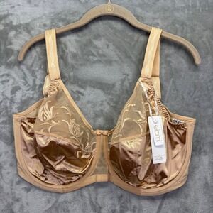 Elomi Caitlyn Underwire Side Support Bra Nude EL8030NUE 36GG US NWT